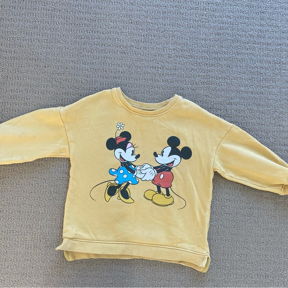 SOLD: Disney Minnie Mouse Sweatshirt by Next UK 3-4yo